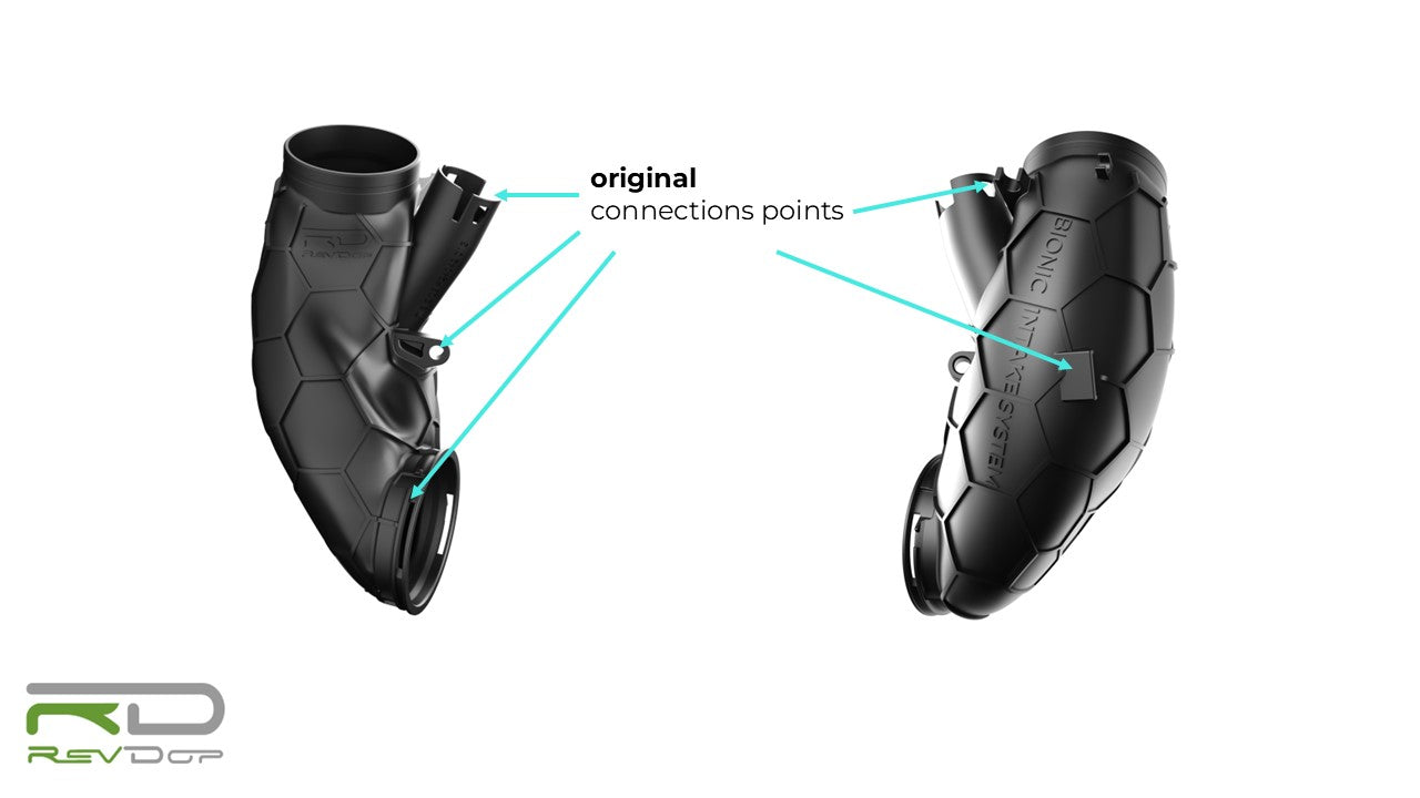 Turbo inlet suitable for F1X 525d 530d N57