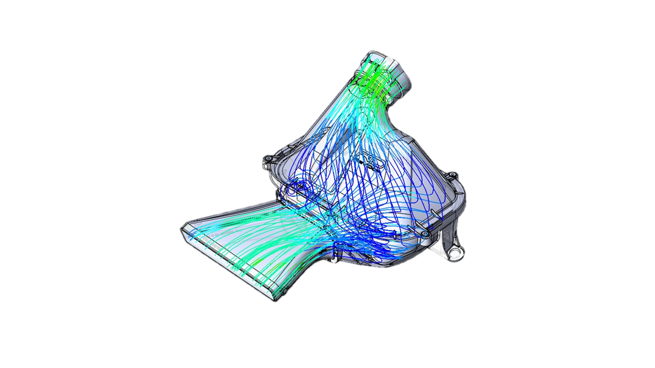 Golf 7 Intake für mehr Performance und mehr Leistung | Strömungssimulation