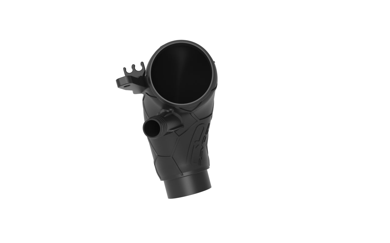 Turboinlet BMW E9x 335d M57 im Ansaugbereich – reduzierter Druckverlust und erhöhtes Volumen für optimierte Turbolader-Performance