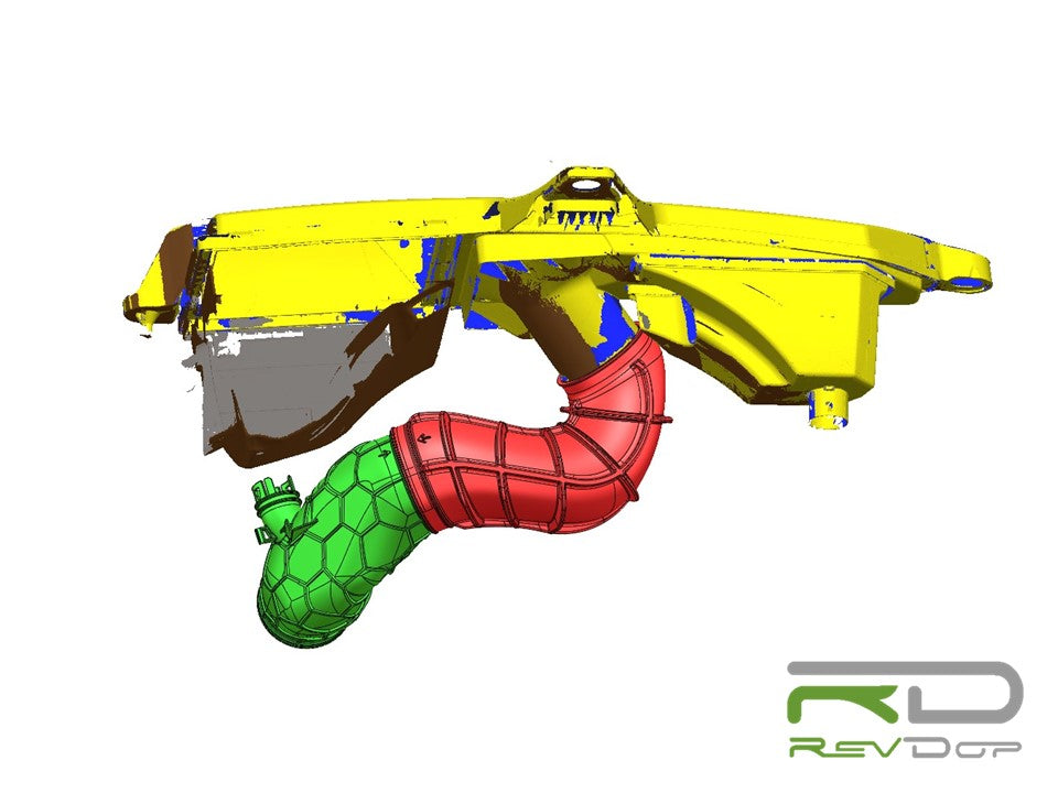 3D-Scan und CAD-Entwicklung des RevDop Turboinlets für den BMW N47