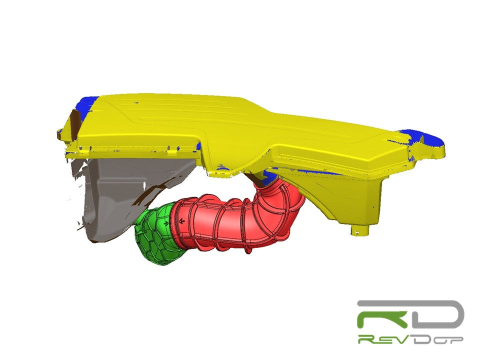 RevDop Turboinlet für BMW N47 mit bionisch optimierter Geometrie